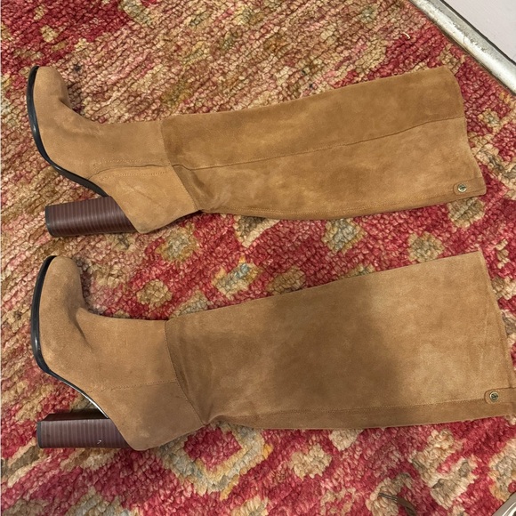 Sam Edelman Victoria Pull-On Suede Boots Size 6.5 - Picture 5 of 7